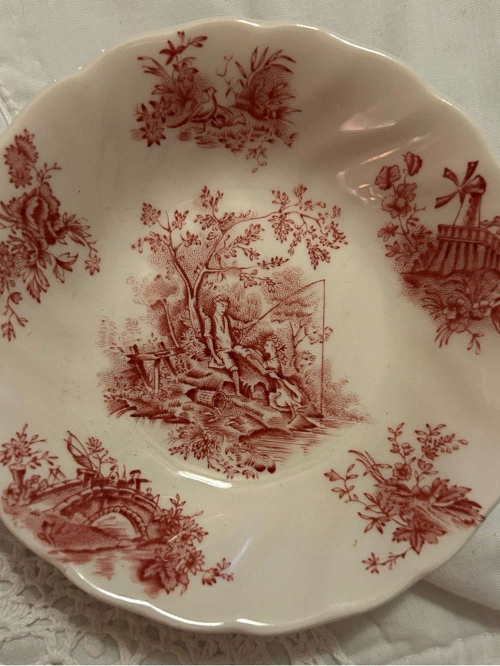 Johnson Brothers Pastorale Toile de Jouy Bowls